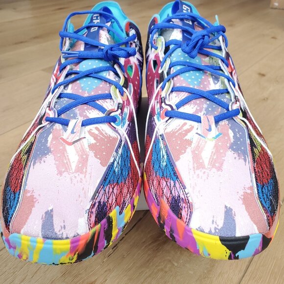Nike Air Zoom GT Cut 3 Mens Sneakers Jewell Loyd Paint Size 18 IF2523-100 Collab main image 8